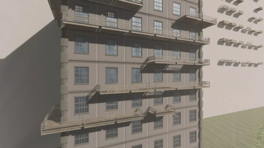 OWA Balconies & Scaffolding Pack 01