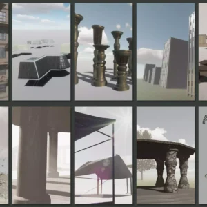 OWA Exterior Urban Props Collage of packs included